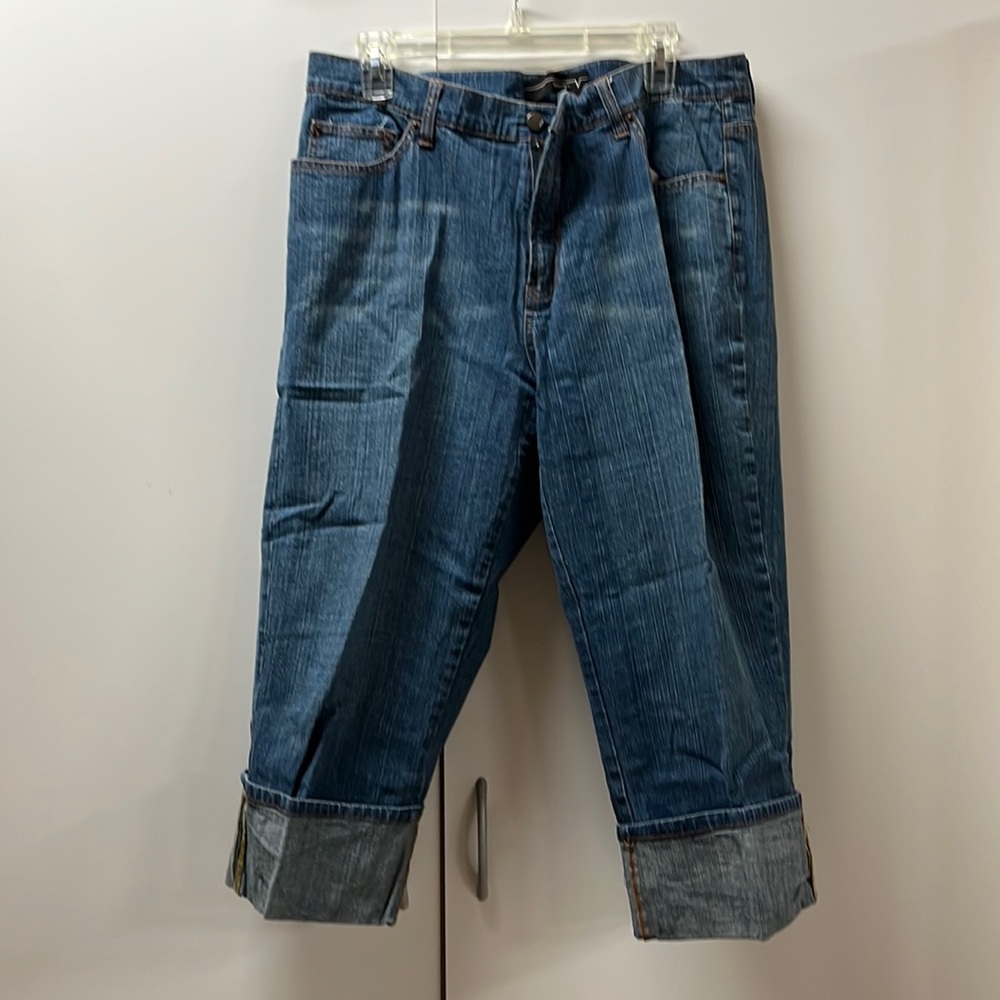 Vintage crop jeans